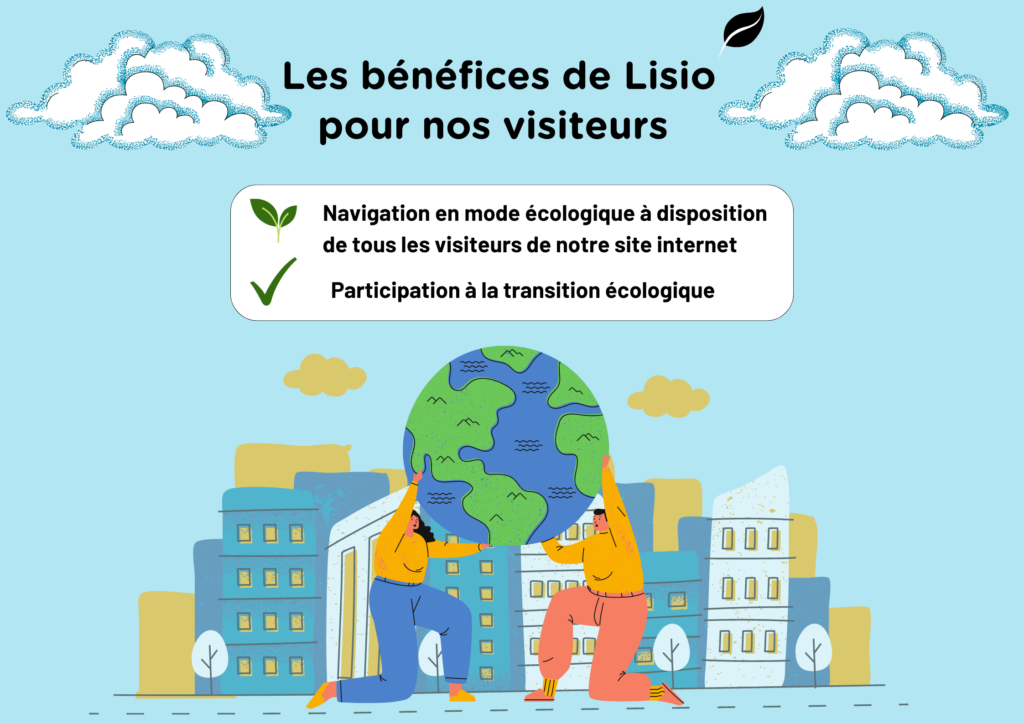 Les bénéfices de Lisio pour nos utilisateurs